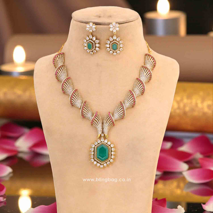 Multicolor Beara Victorian Jewellery Set