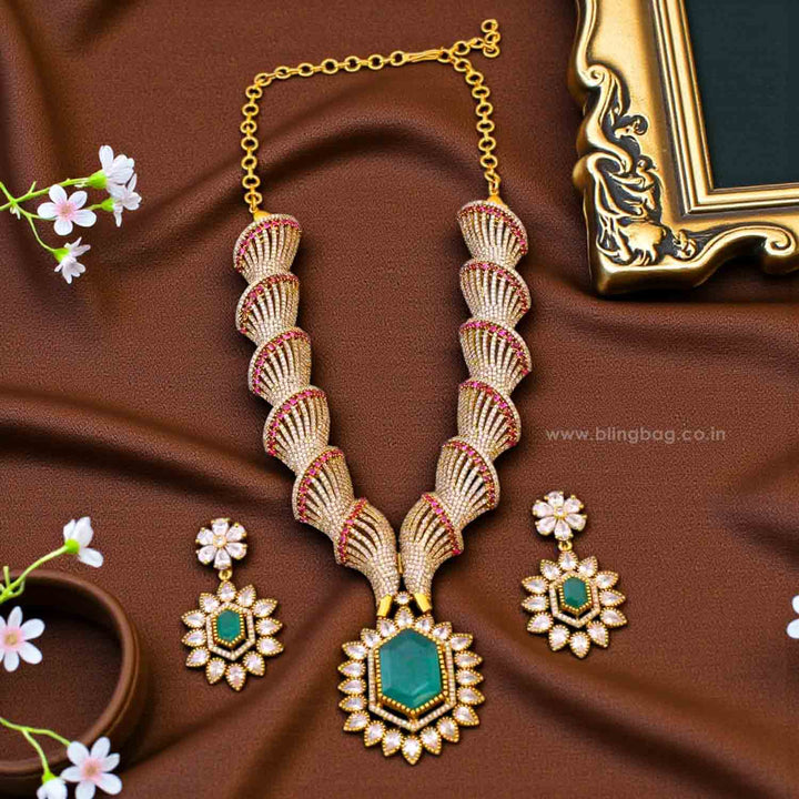 Multicolor Beara Victorian Jewellery Set