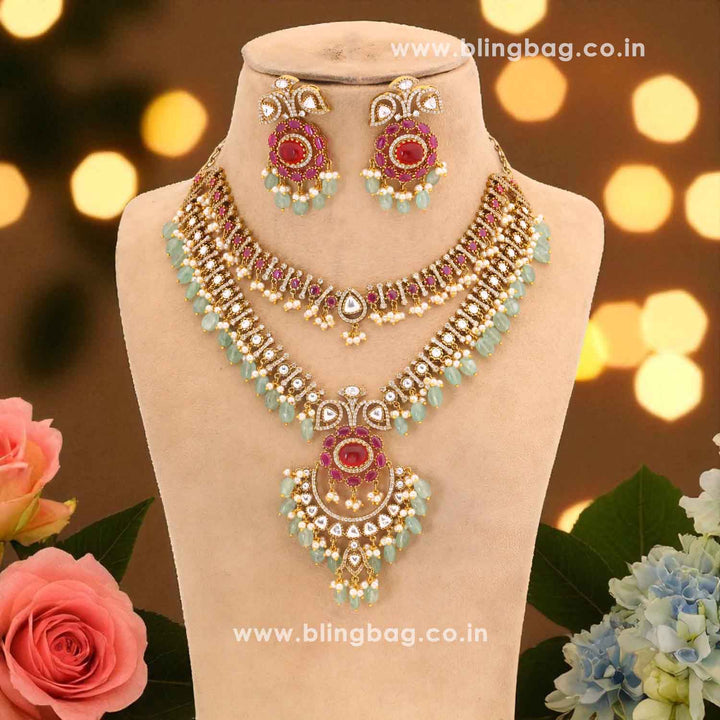 Multicolor Bellora Victorian Jewellery Set - New Arrival
