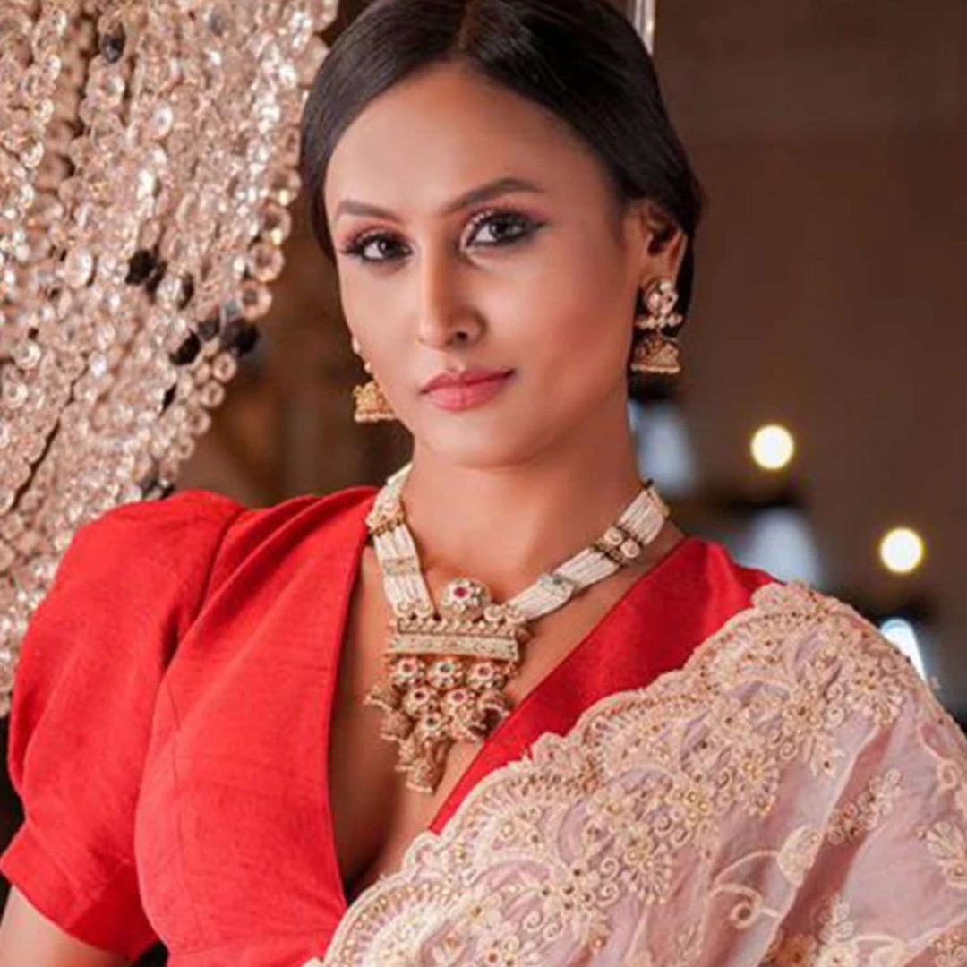 Multicolor Bhagvati Rajwadi Set