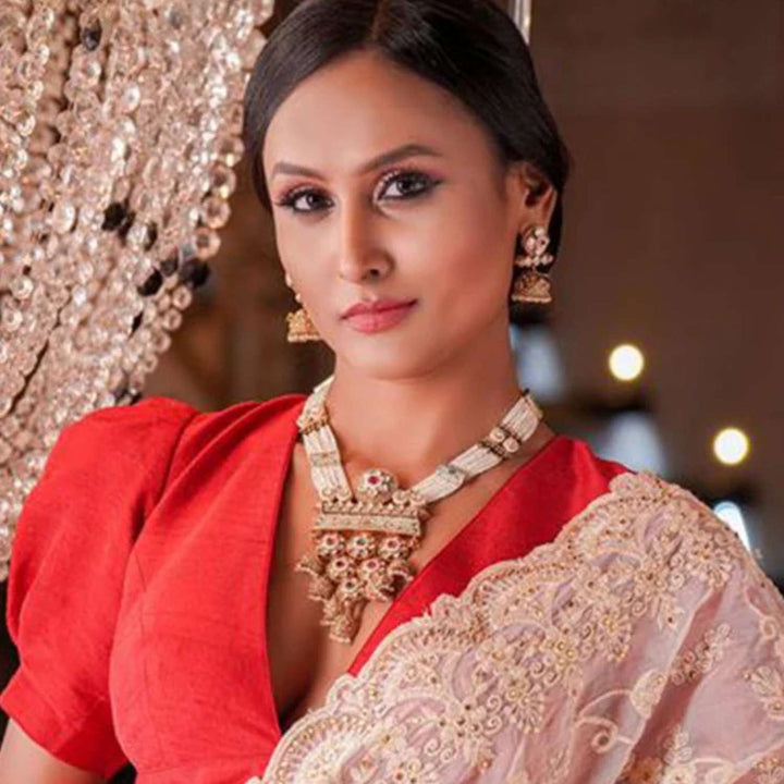 Multicolor Bhagvati Rajwadi Set