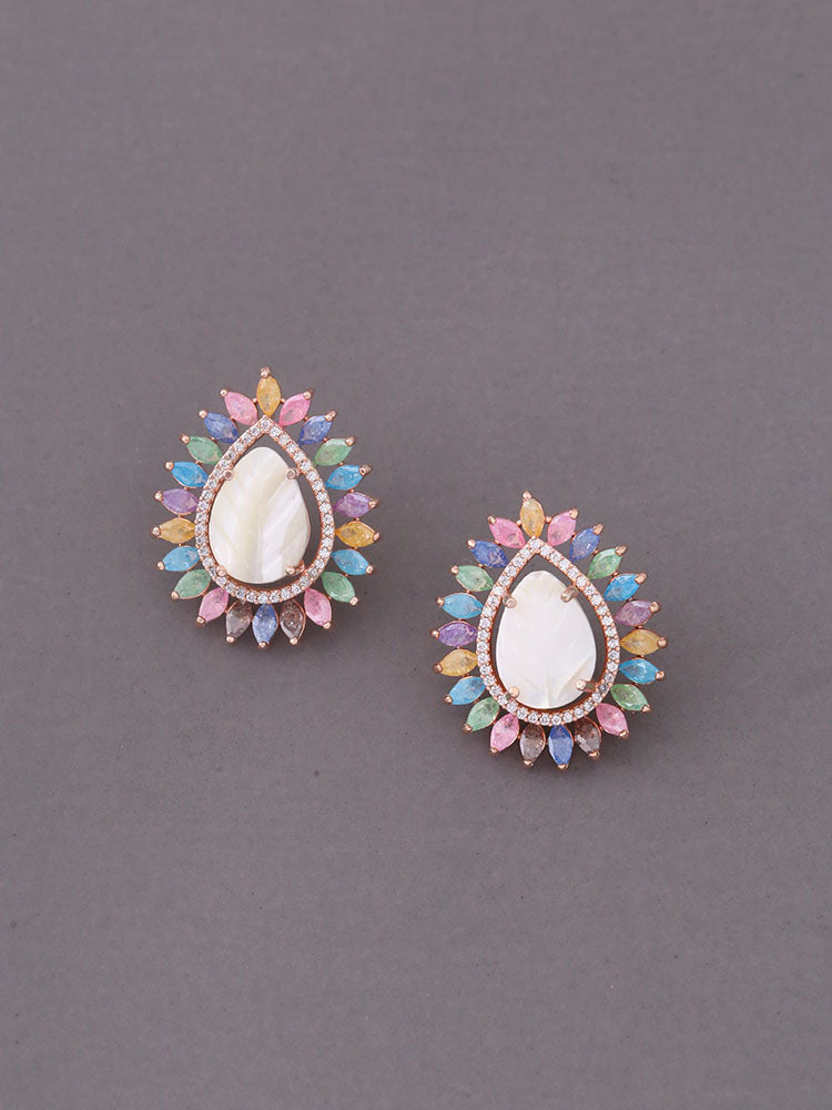Multicolor Celena Zirconia Studs