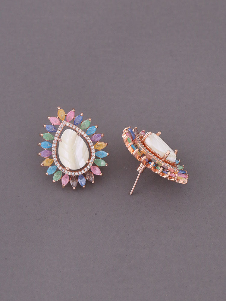 Multicolor Celena Zirconia Studs