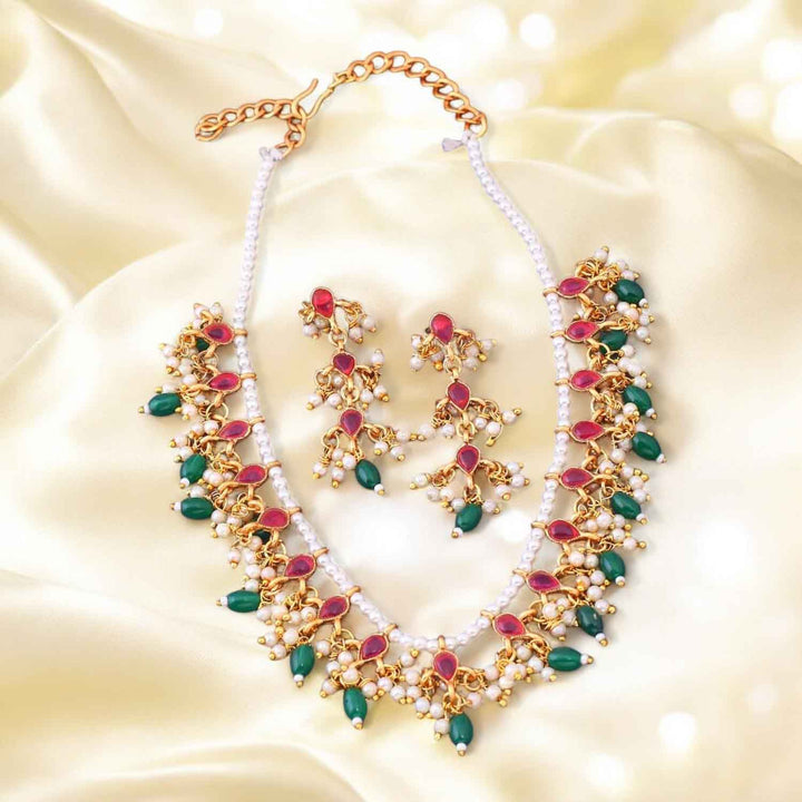 Multicolor Charanjot Antique Jewellery Set - New Arrival