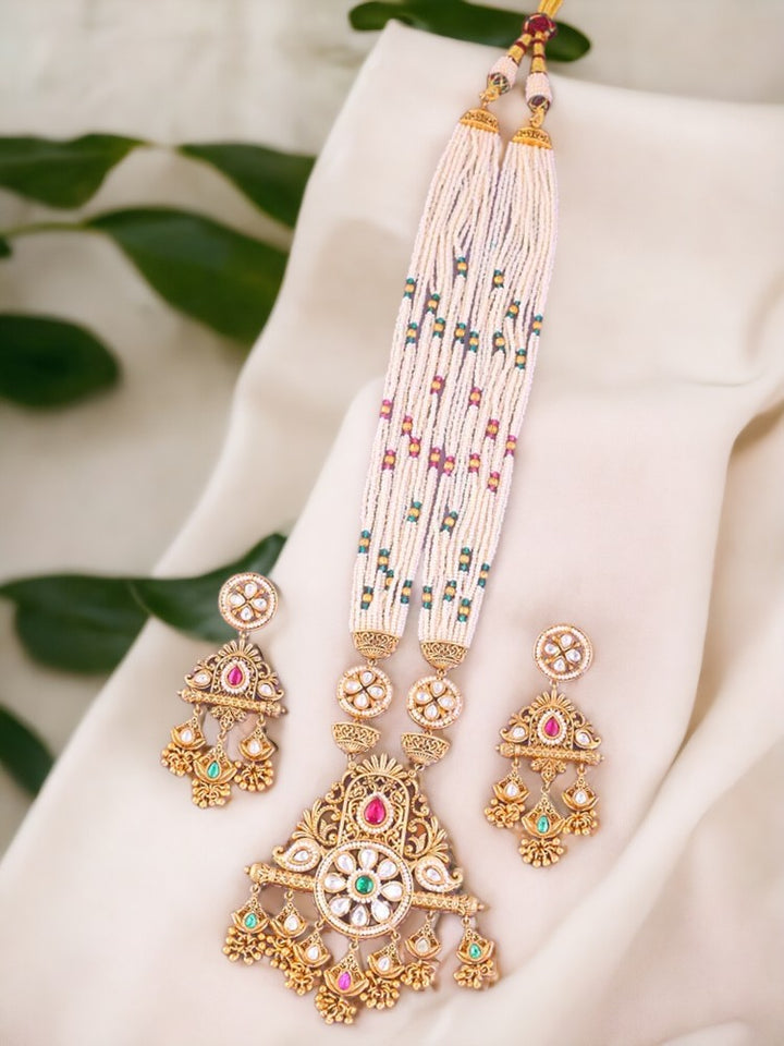 Multicolor Chhaya Rajwadi Set