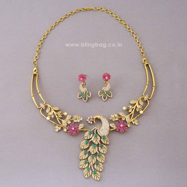 Multicolor Chloejoy Victorian Jewellery Set - New Arrival