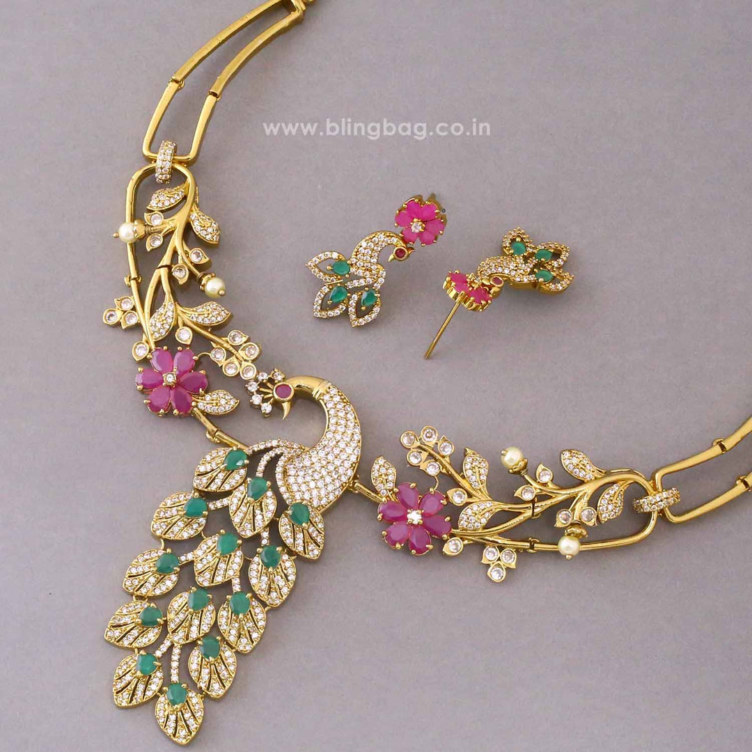 Multicolor Chloejoy Victorian Jewellery Set - New Arrival