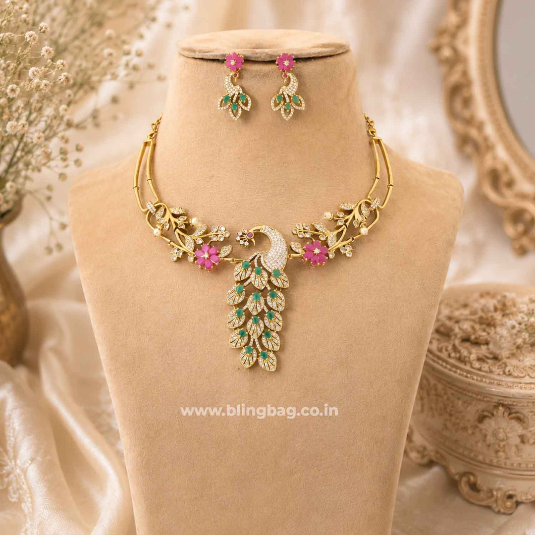 Multicolor Chloejoy Victorian Jewellery Set - New Arrival