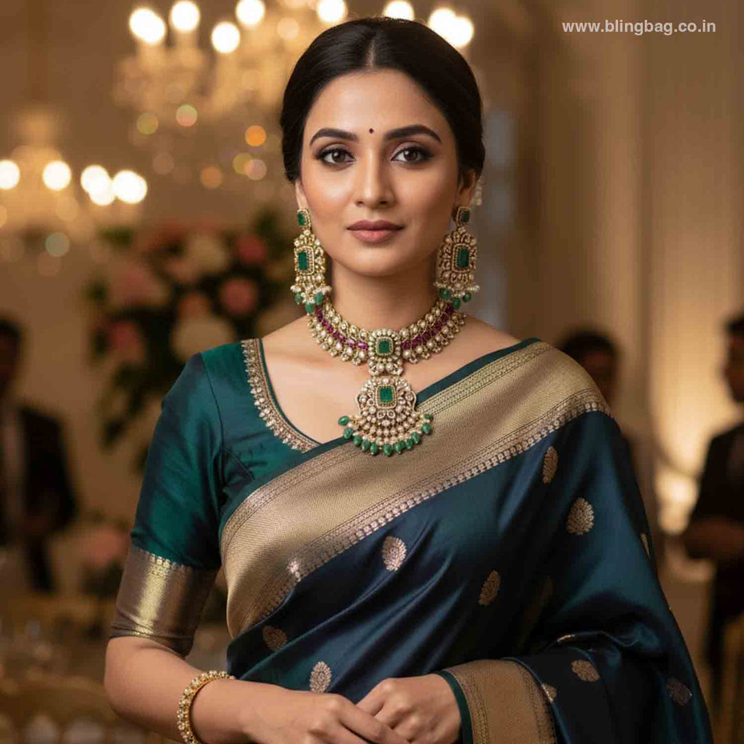 Multicolor Claireson Victorian Jewellery Set- New Arrivals