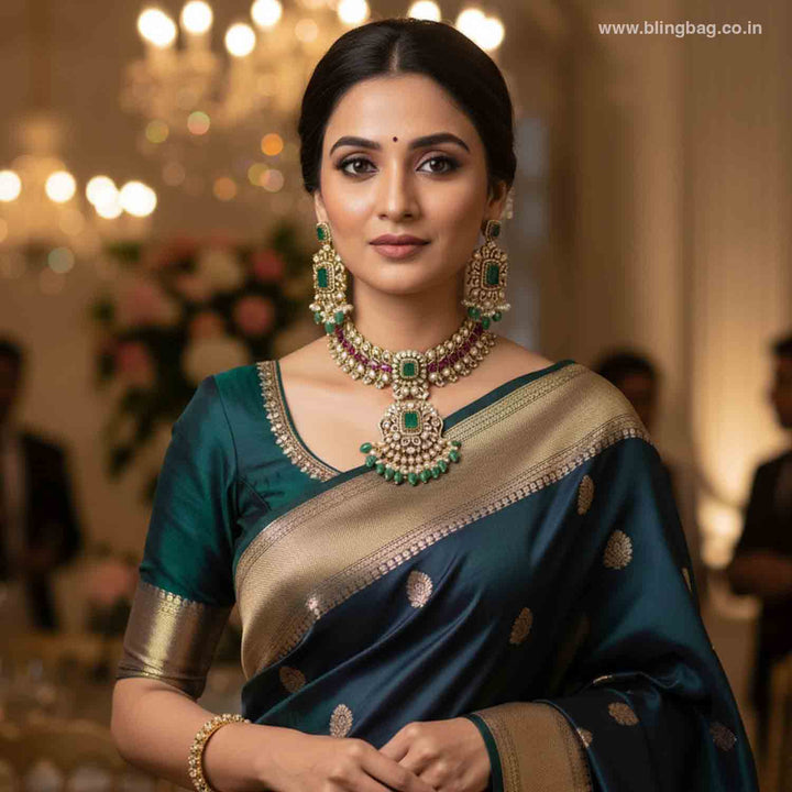 Multicolor Claireson Victorian Jewellery Set- New Arrivals