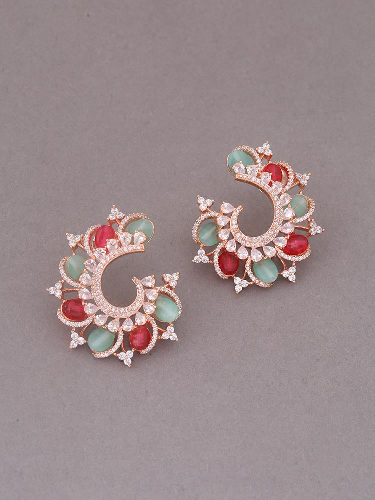 Multicolor Cronos Zirconia Studs - EOSS