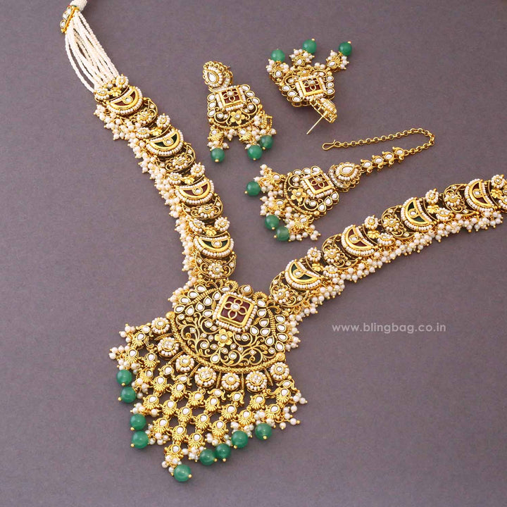 Multicolor Devikaara Kundan Jewellery Set - New Arrival