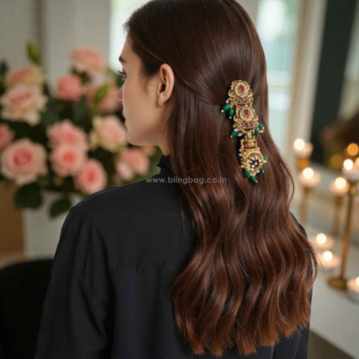 Multicolor Devitaa Temple Hair Chooti