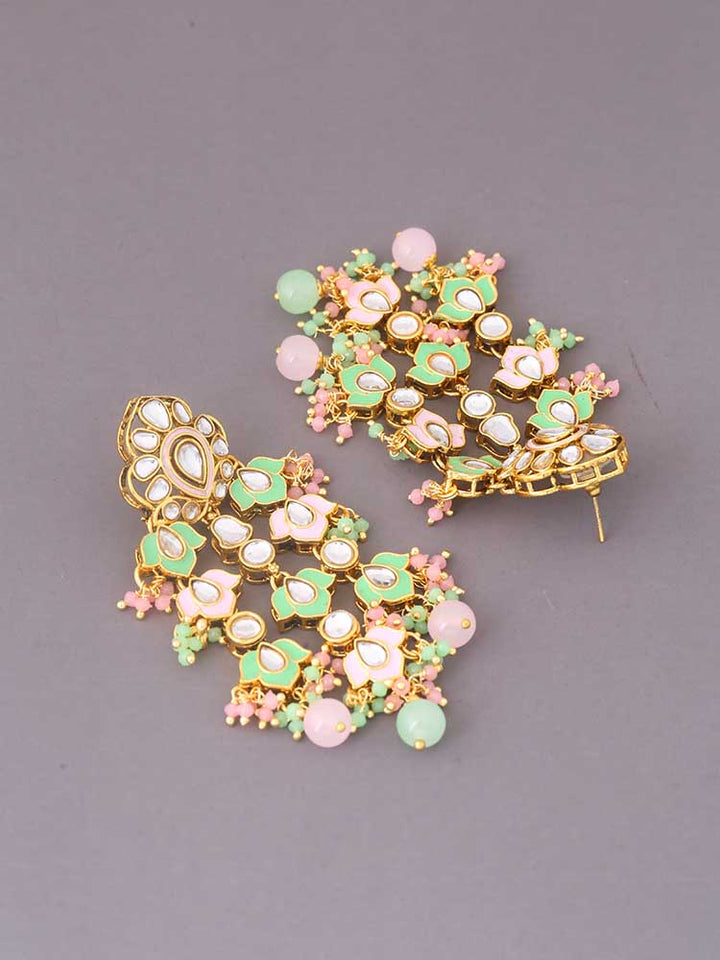 Multicolor Dharti Danglers