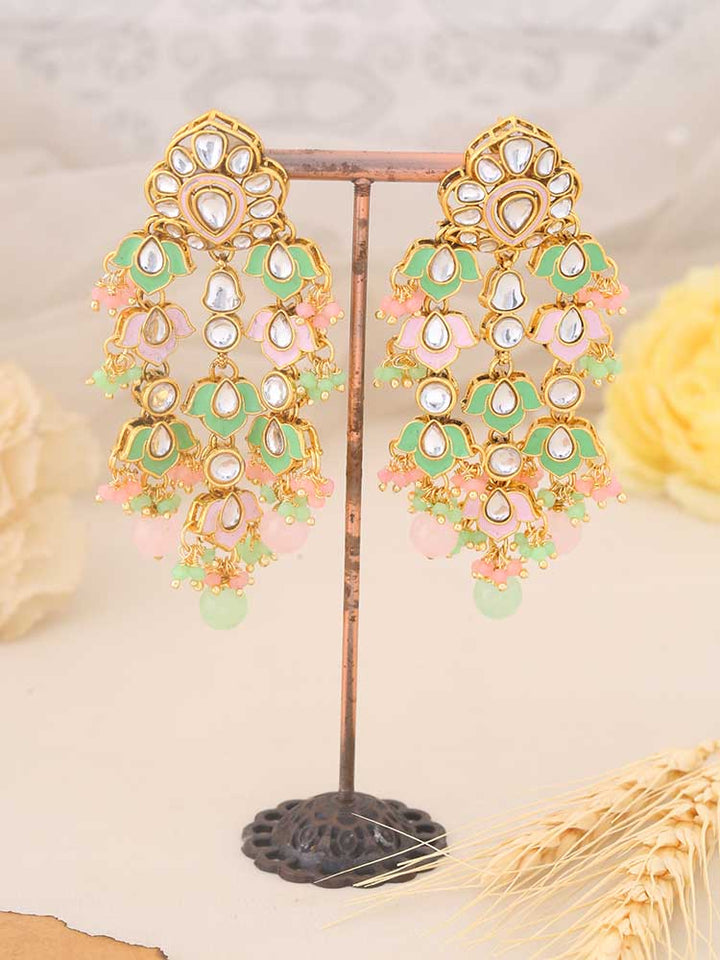 Multicolor Dharti Danglers