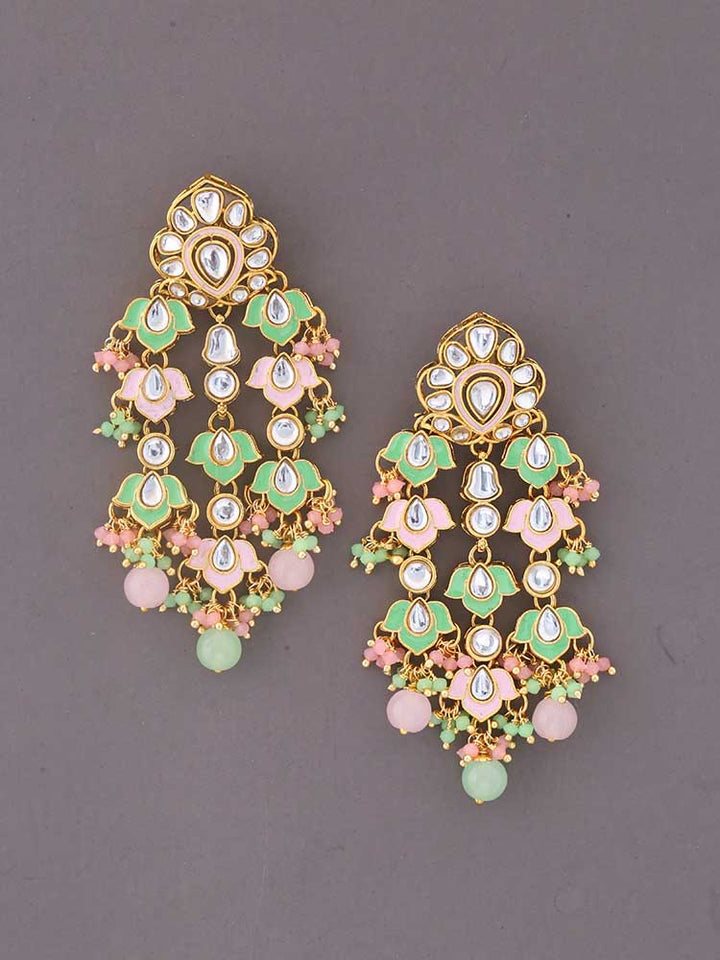 Multicolor Dharti Danglers