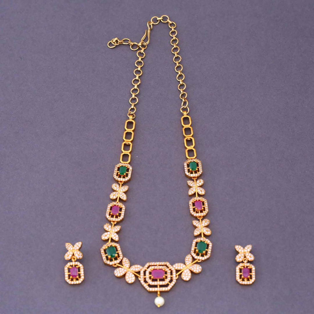 Multicolor Dirce Antique Jewellery Set - New Arrival