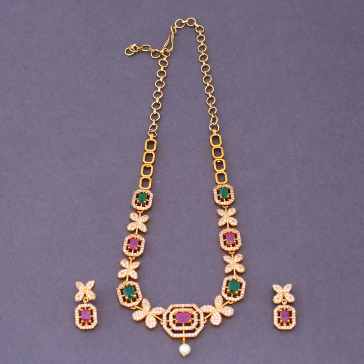 Multicolor Dirce Antique Jewellery Set - New Arrival
