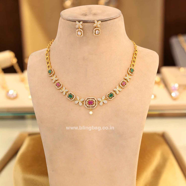 Multicolor Dirce Antique Jewellery Set - New Arrival