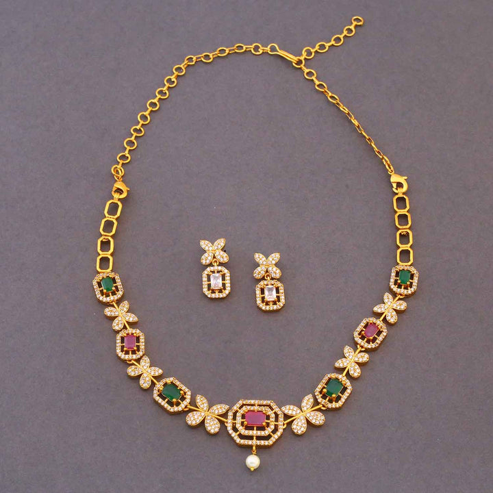 Multicolor Dirce Antique Jewellery Set - New Arrival