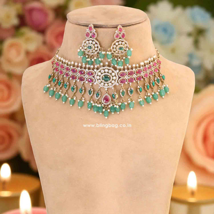 Multicolor Dominika Victorian Jewellery Set - New Arrival