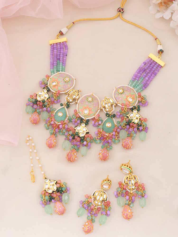 Multicolor Drutiksha Jewellery Set