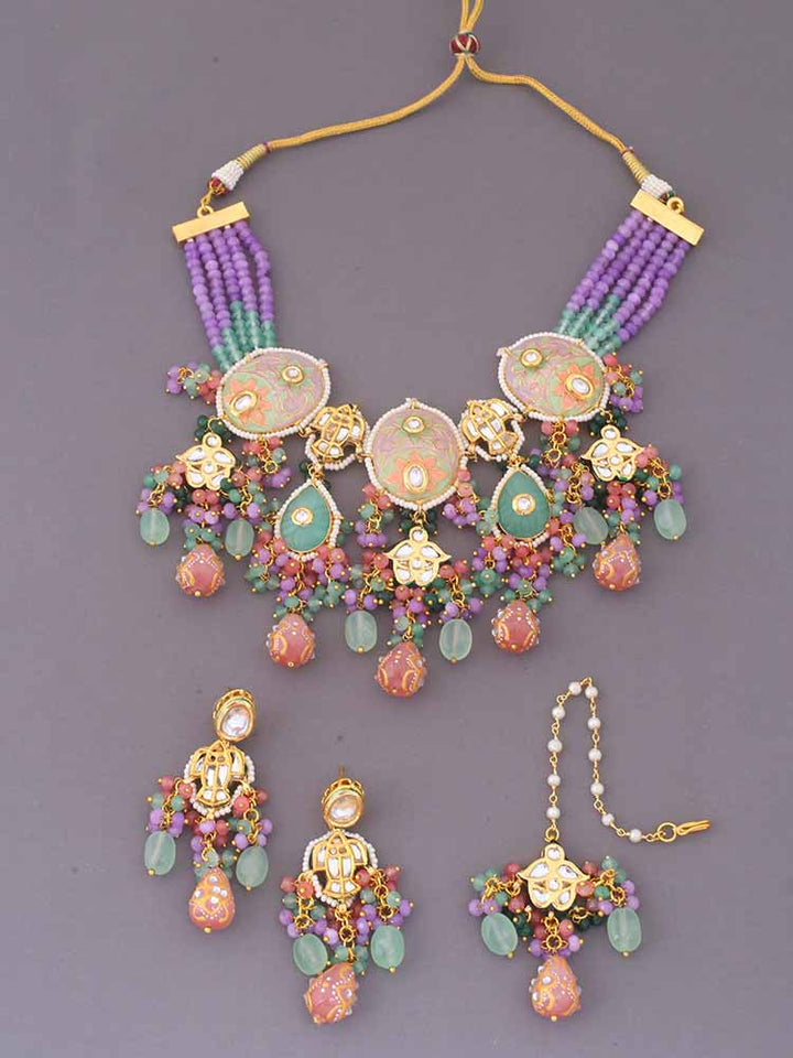 Multicolor Drutiksha Jewellery Set