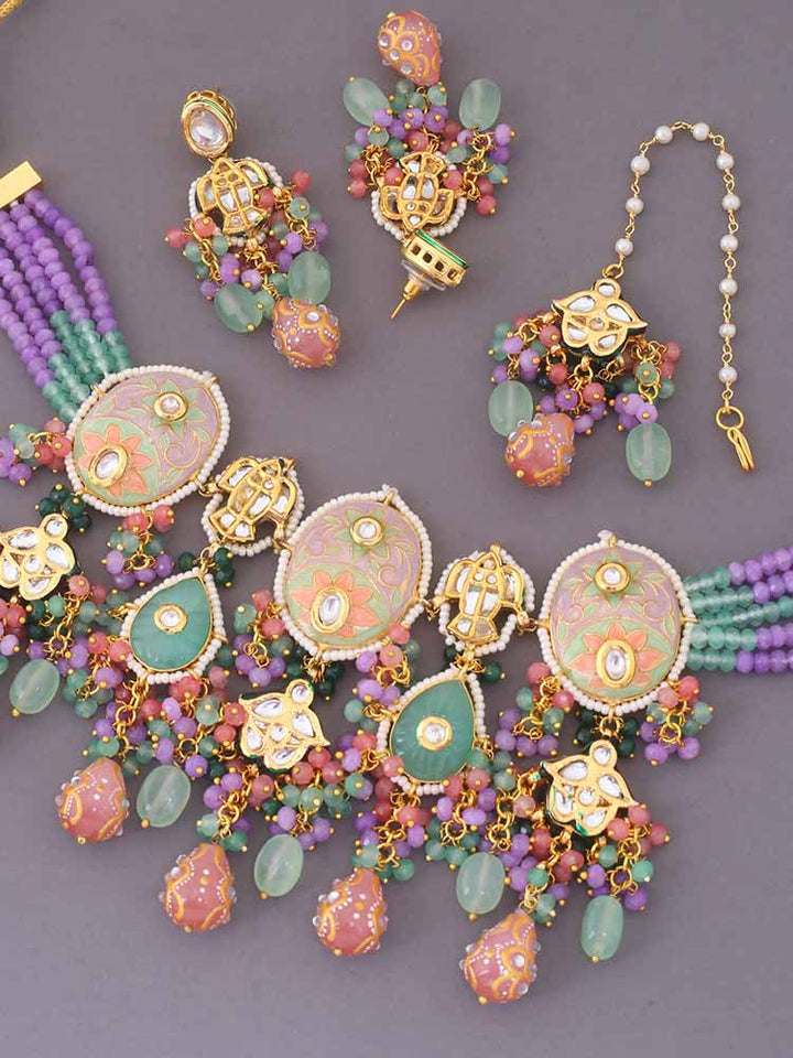 Multicolor Drutiksha Jewellery Set