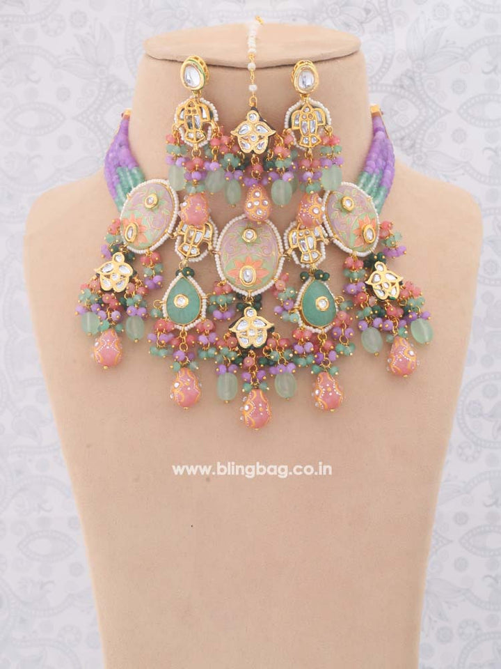 Multicolor Drutiksha Jewellery Set