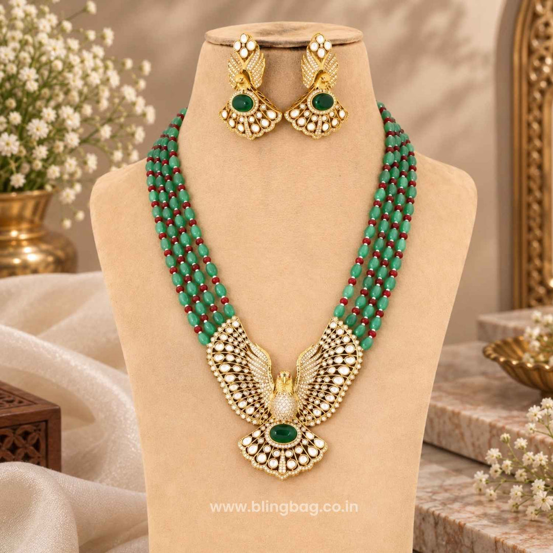 Multicolor Dynasty Victorian Jewellery Set - New Arrival