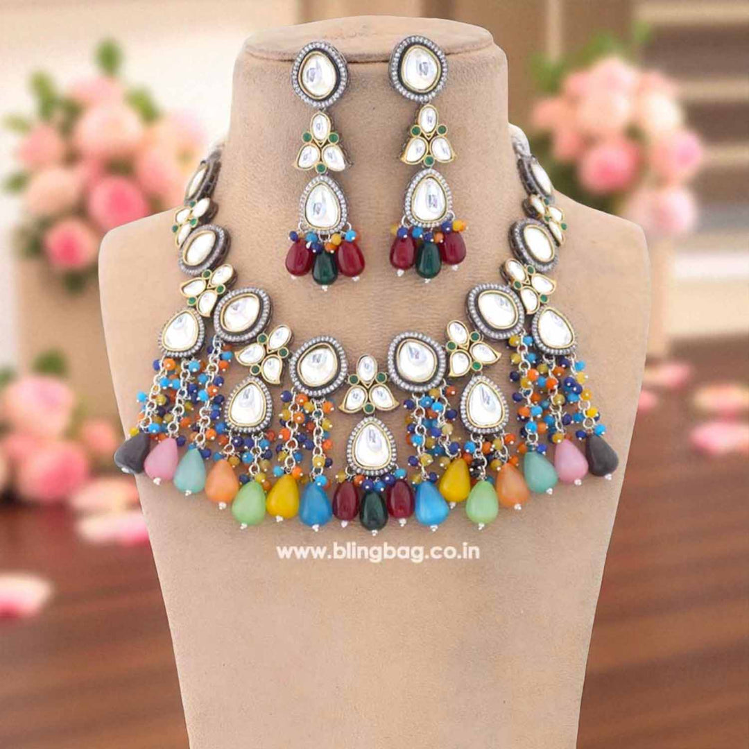 Multicolor Elian Jewellery Set - EOSS