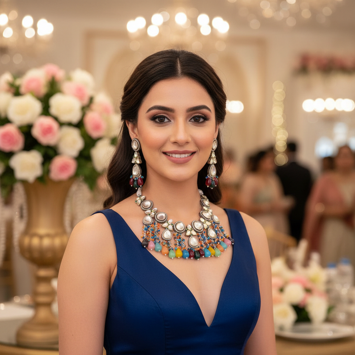 Multicolor Elian Jewellery Set - EOSS