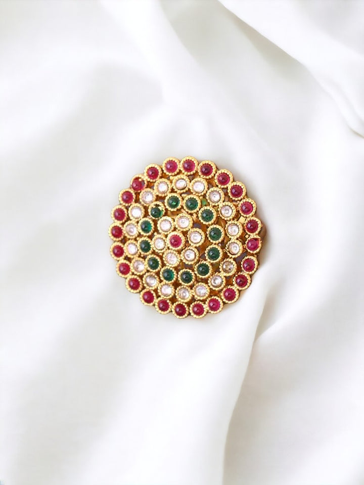 Multicolor Elizy Adjustable Ring