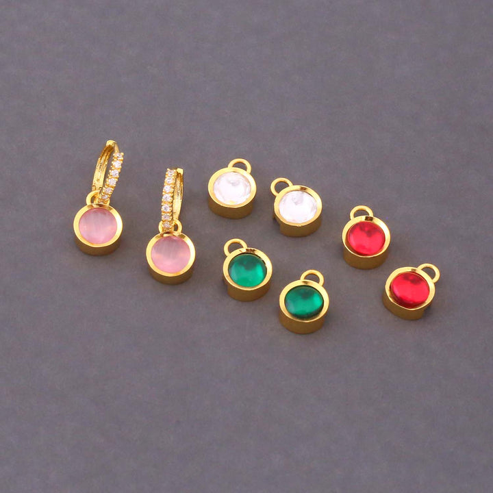 Multicolor Eseniya Color Changeable Hoops