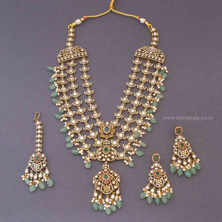 Multicolor Evgeniya Victorian Jewellery Set - New Arrival