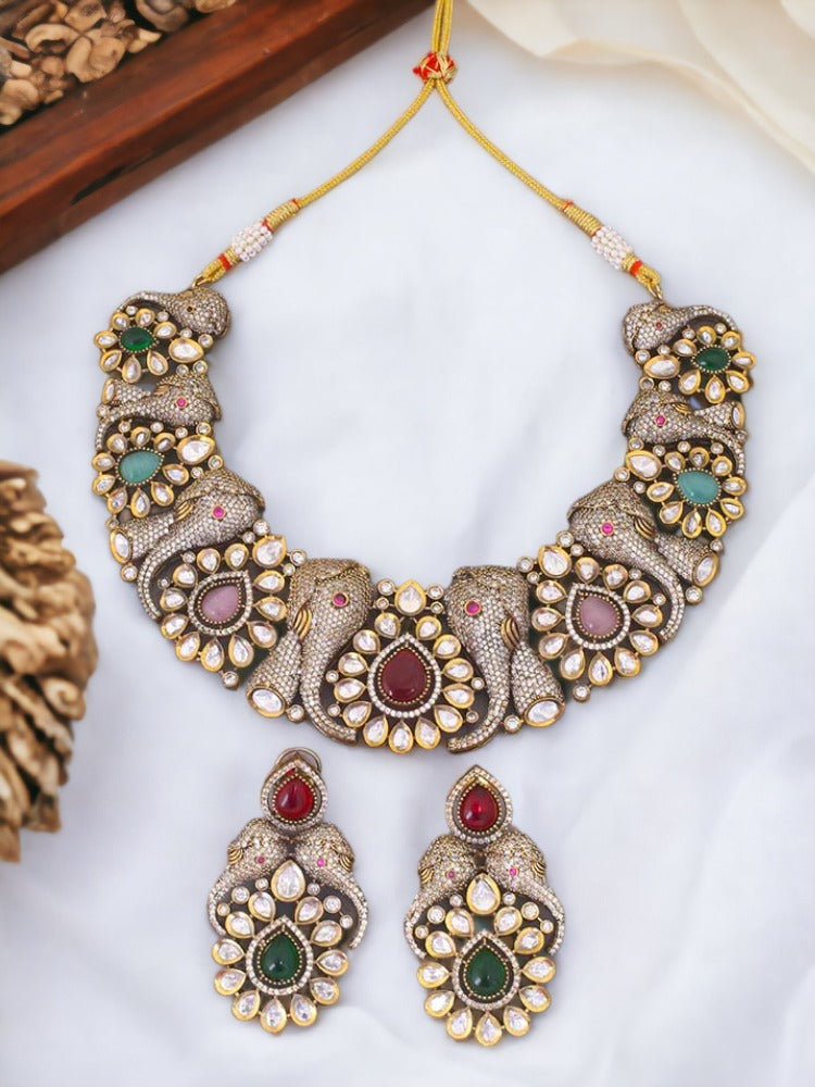 Multicolor Faye Jewellery Set