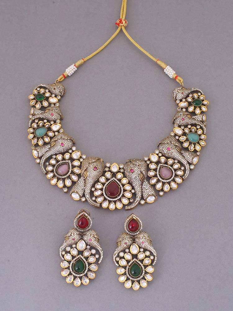 Multicolor Faye Jewellery Set