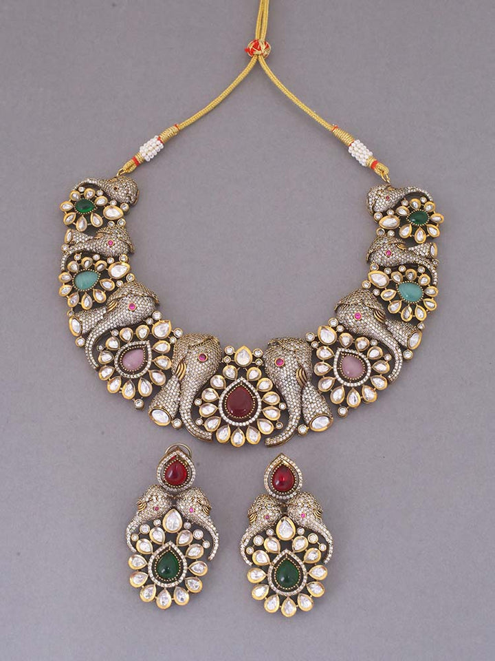 Multicolor Faye Jewellery Set