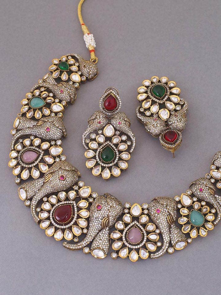 Multicolor Faye Jewellery Set