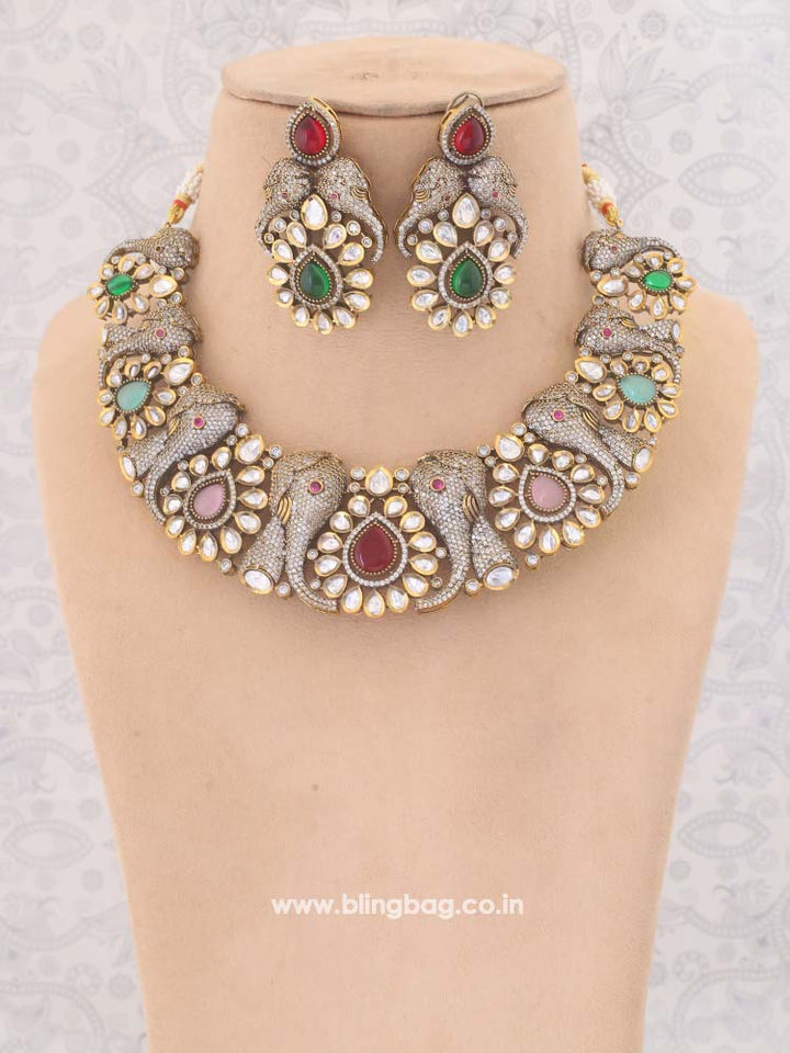 Multicolor Faye Jewellery Set