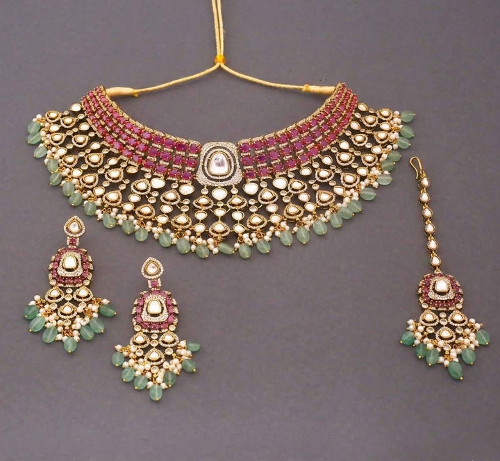 Multicolor Florisse Victorian Jewellery Set - New Arrival