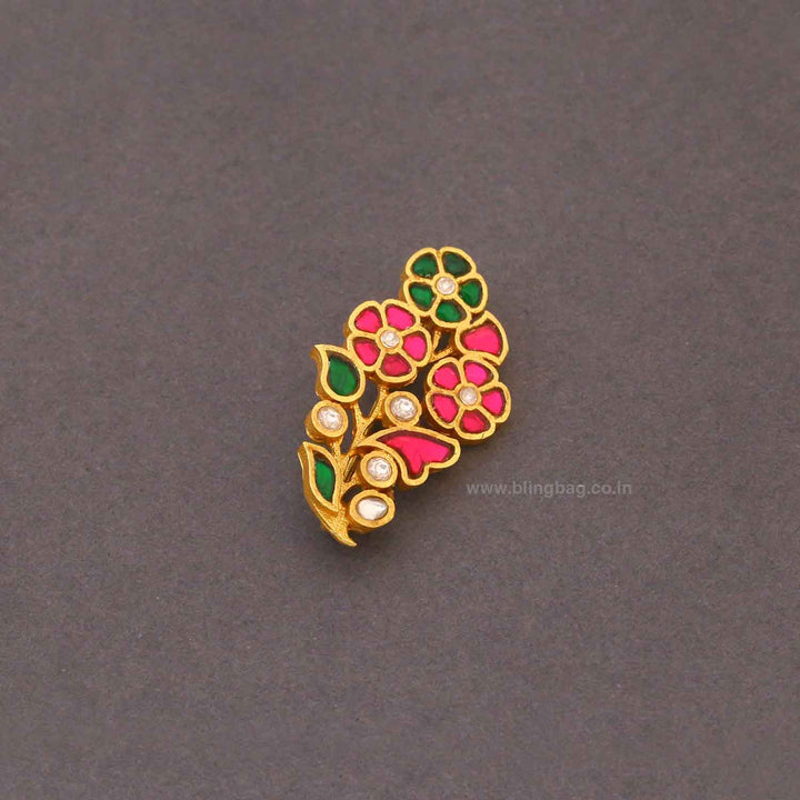 Multicolor Flower Brooch