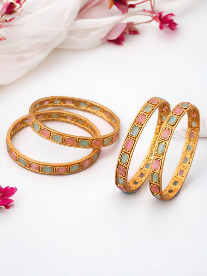 Multicolor Gauhara Bangles