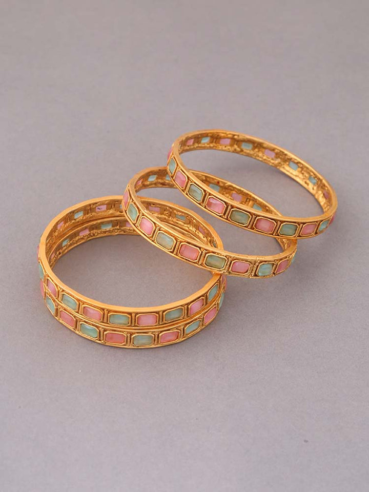 Multicolor Gauhara Bangles