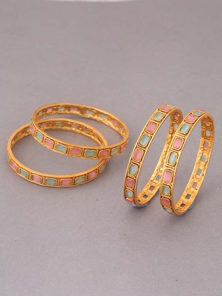 Multicolor Gauhara Bangles