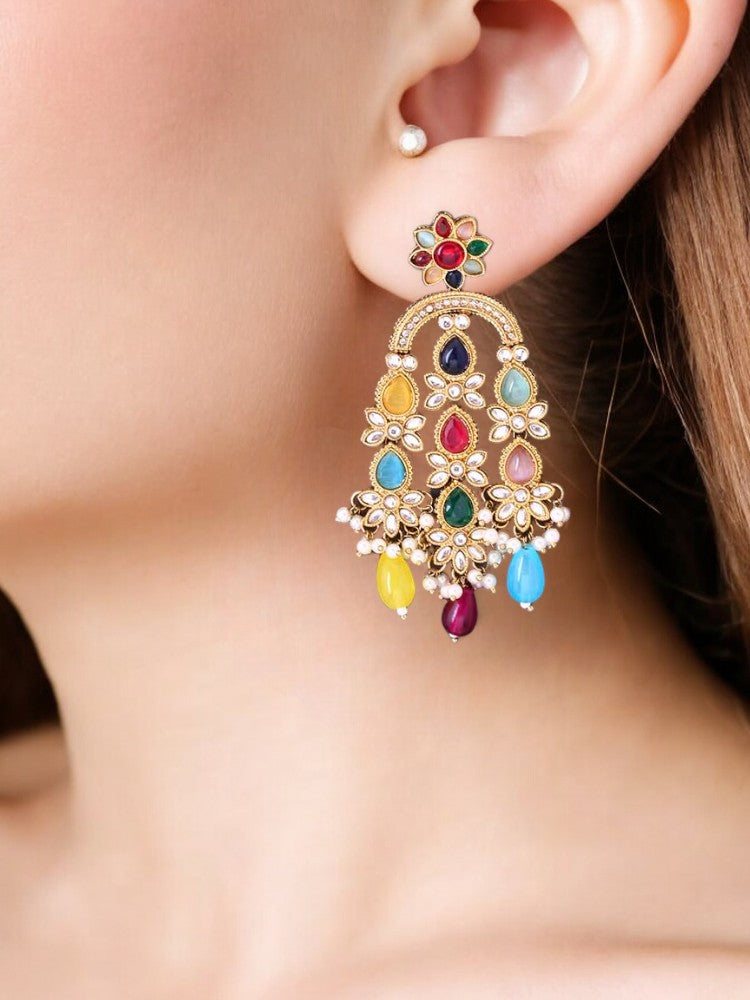 Multicolor Geet Danglers