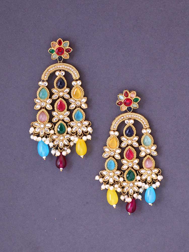 Multicolor Geet Danglers