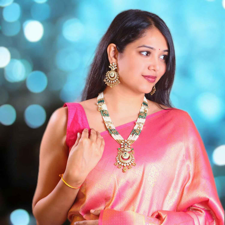 Multicolor Geetha Antique Rajwadi Set