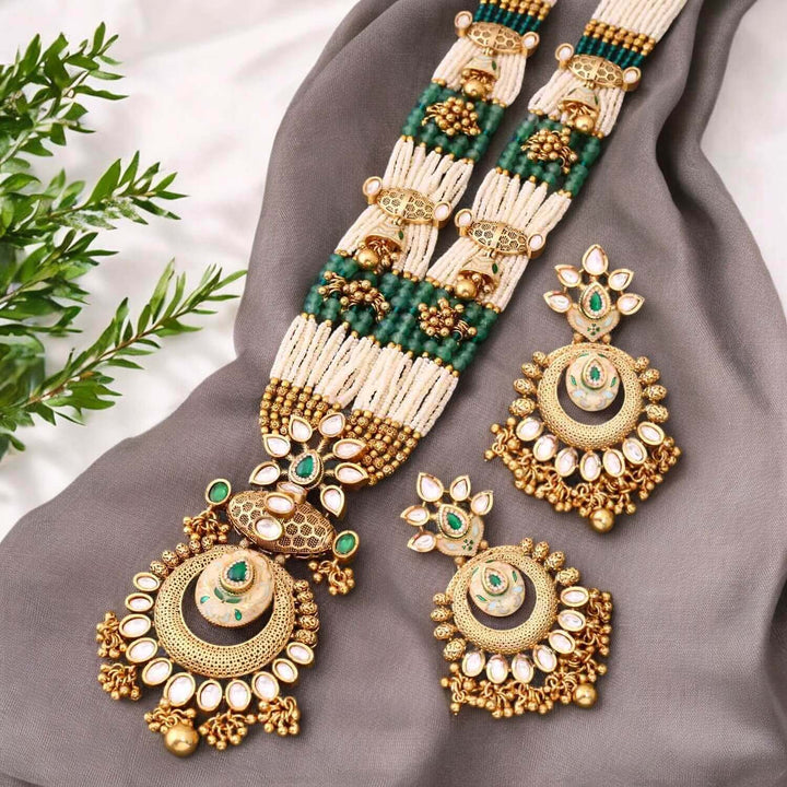 Multicolor Geetha Antique Rajwadi Set