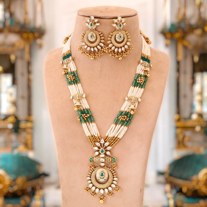 Multicolor Geetha Antique Rajwadi Set